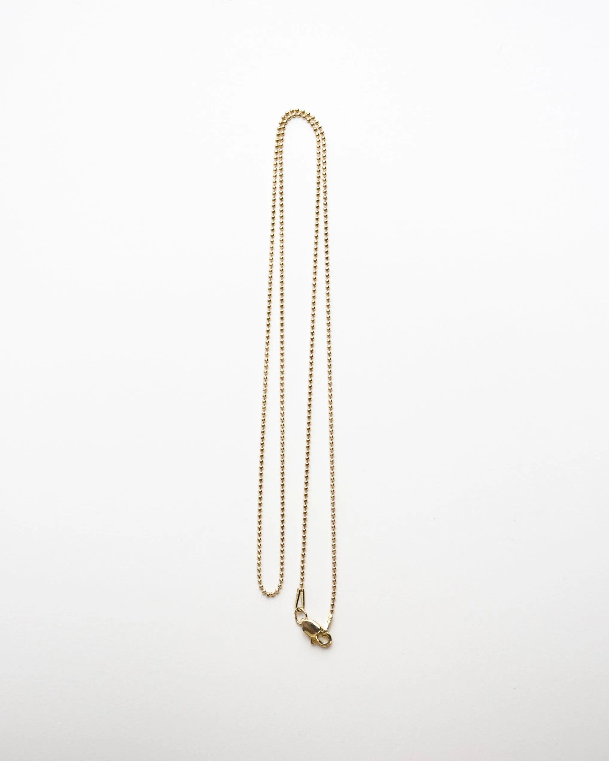 14k Bead Chain necklace