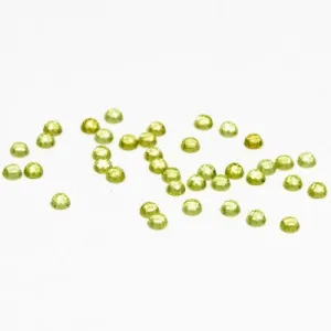 2 to 3mm Mesa Verde® Peridot Rose Cut Rounds