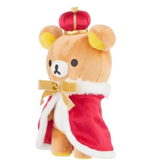 20th Anniversary Edition Rilakkuma Cape and Crown 9 inch Plush US10120