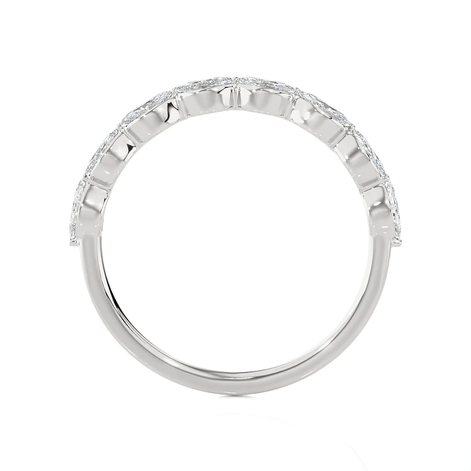 3/4 ctw Marquies Lab Grown Diamond Anniversary Ring