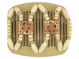 African Butterfly Hair Comb - Dupla Blonde 92