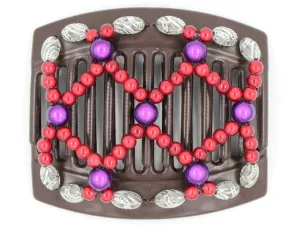 African Butterfly Thick Hair Comb - Ndalena Brown 101