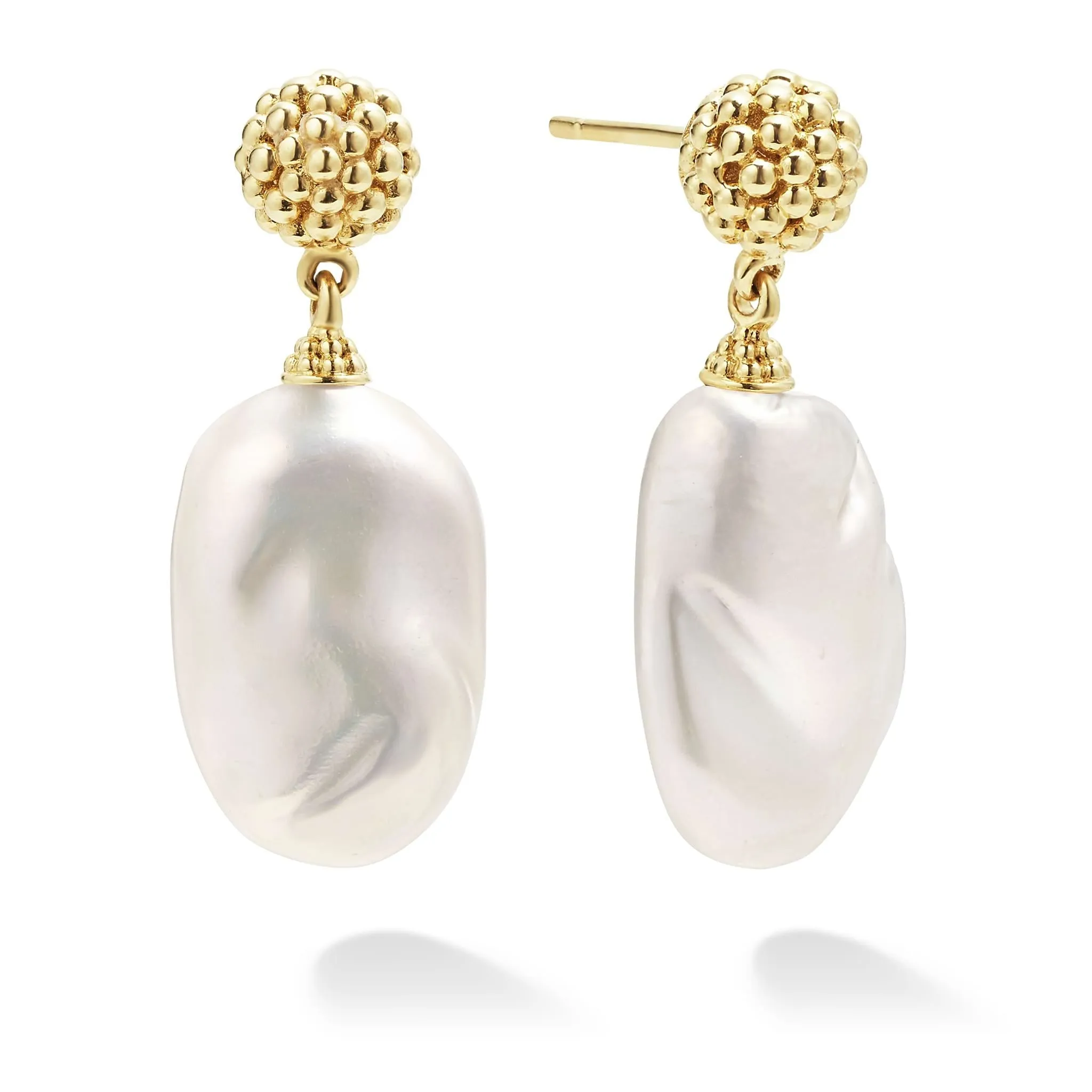 Baroque Pearl Drop Earrings