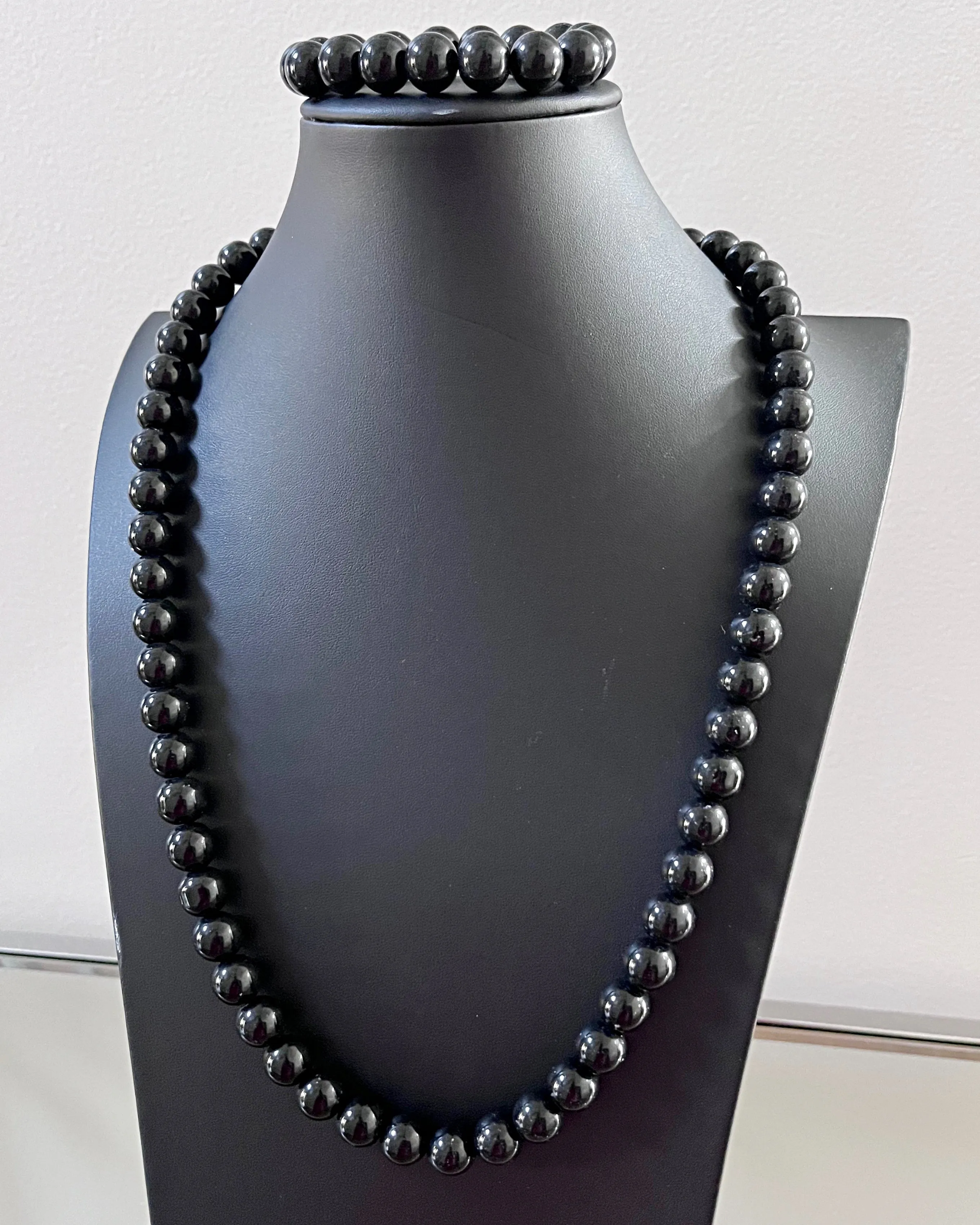 Black Onyx Beads Necklace