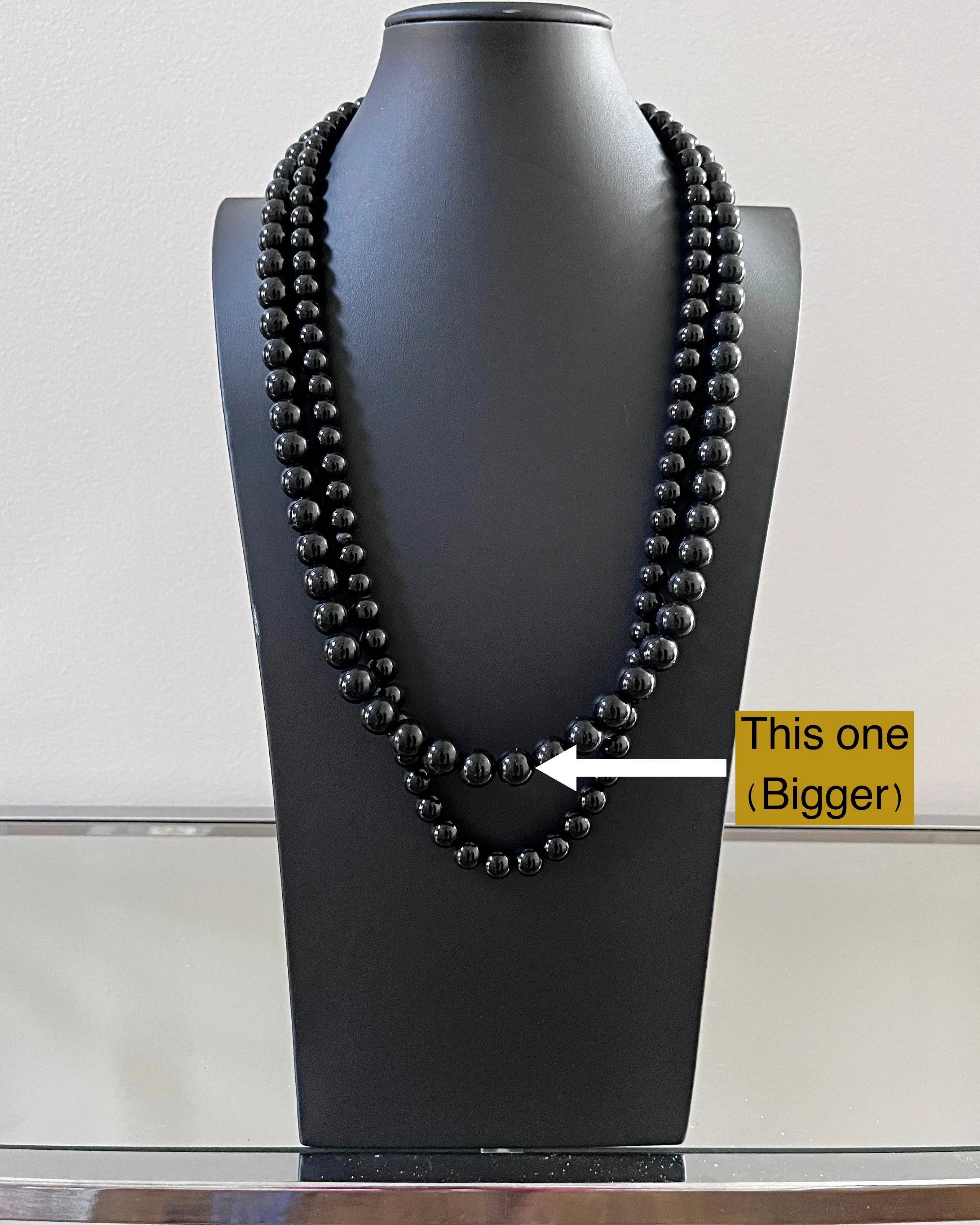 Black Onyx Beads Necklace