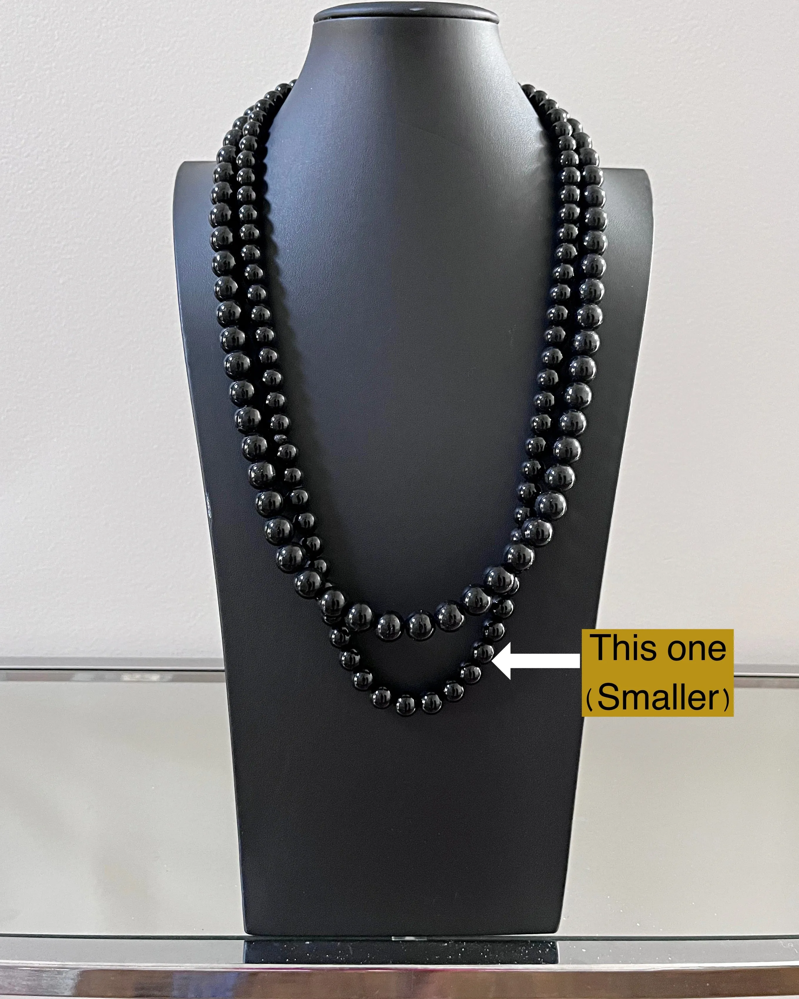 Black Onyx Beads Necklace