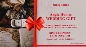 Book Wedding Gifts Voucher with AngieHomes