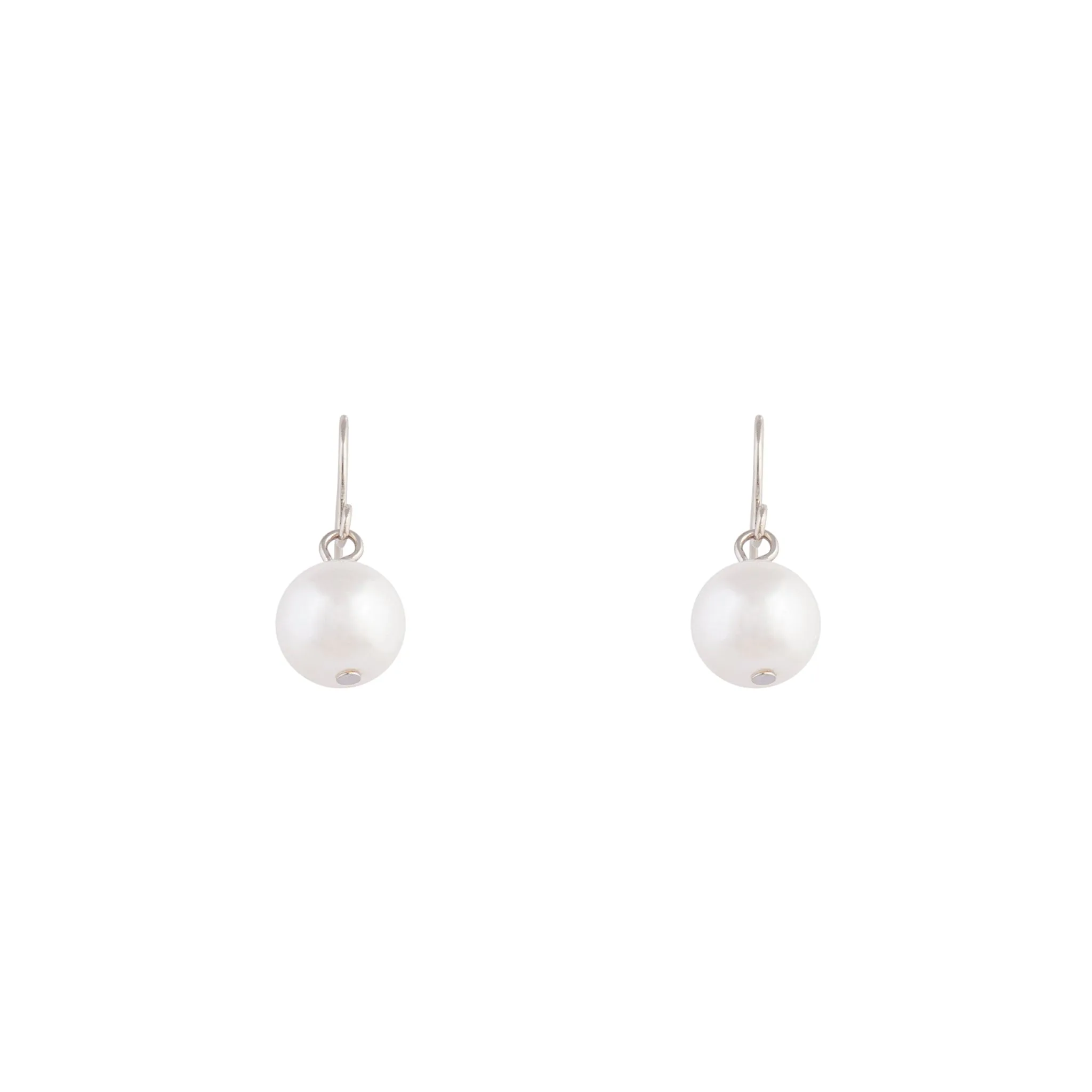 Classic Pearl Ball Drop Earrings