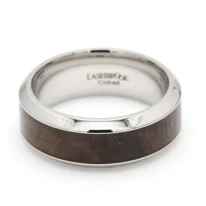 Cobalt & Wood Wedding Band