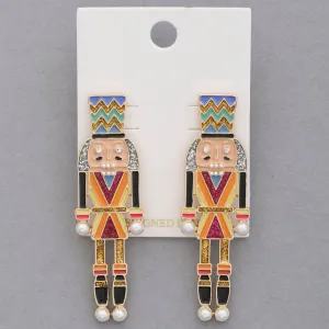 Colorful Nutcracker Earring