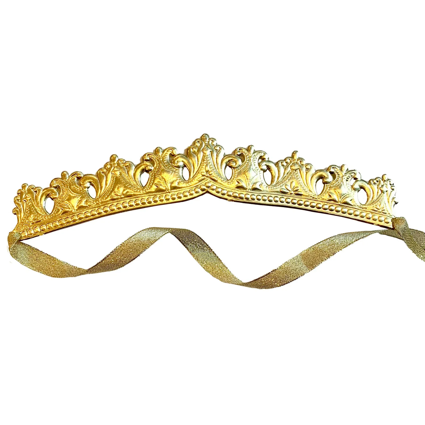 Crown Embossed Gold from Europe/ Paper Princess Crown