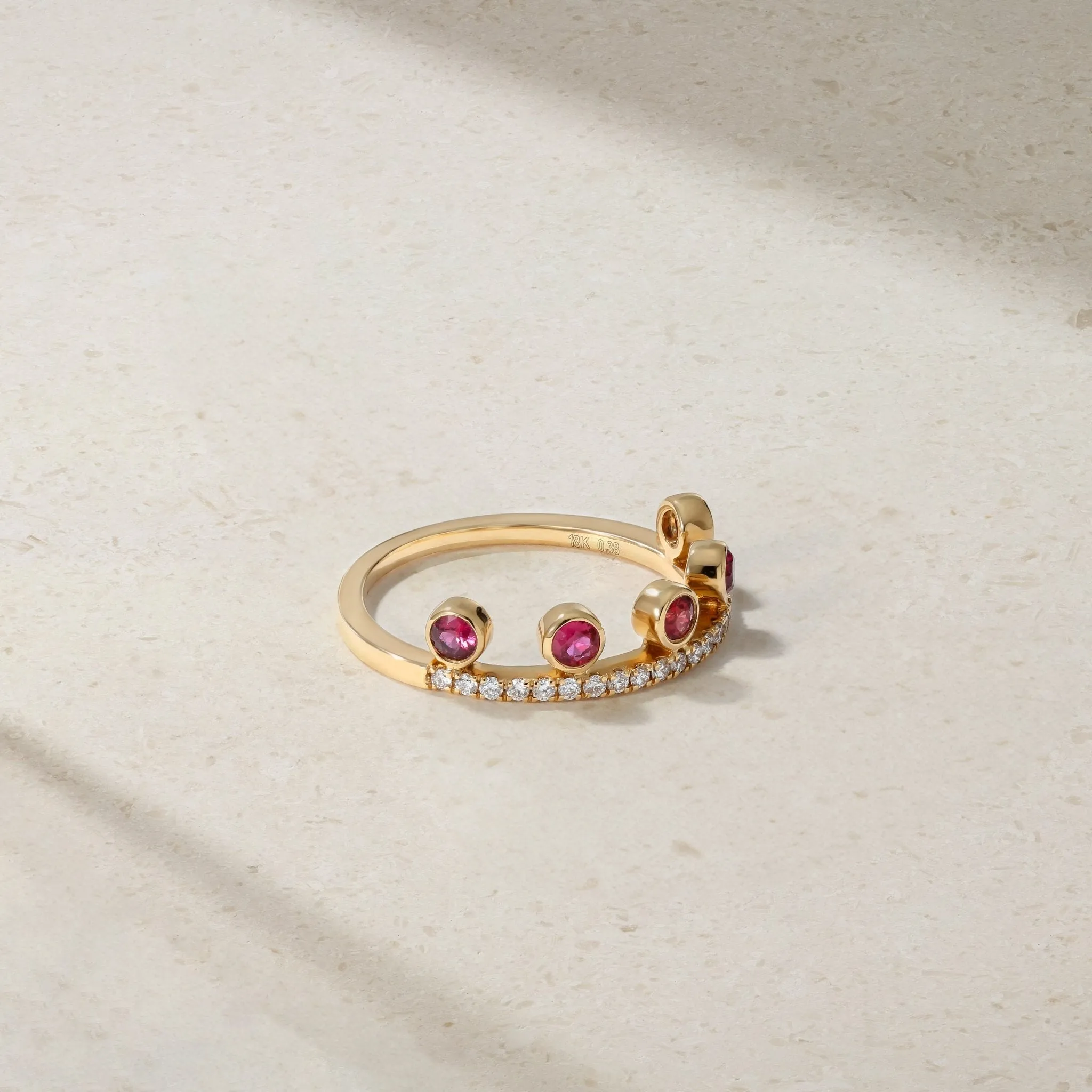 Crown Ruby Ring