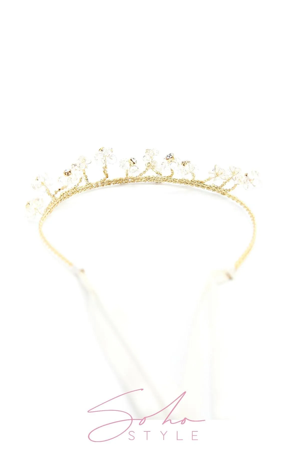 Crystal Daisies Crown