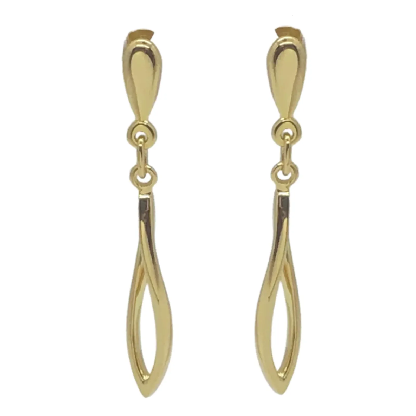 Curved Ellipse Dangle