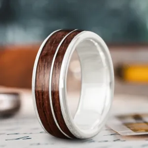 Custom Design - 2-Inlay Offset Ring L4UHR3Jzk0mjlmATtBHUsF9H