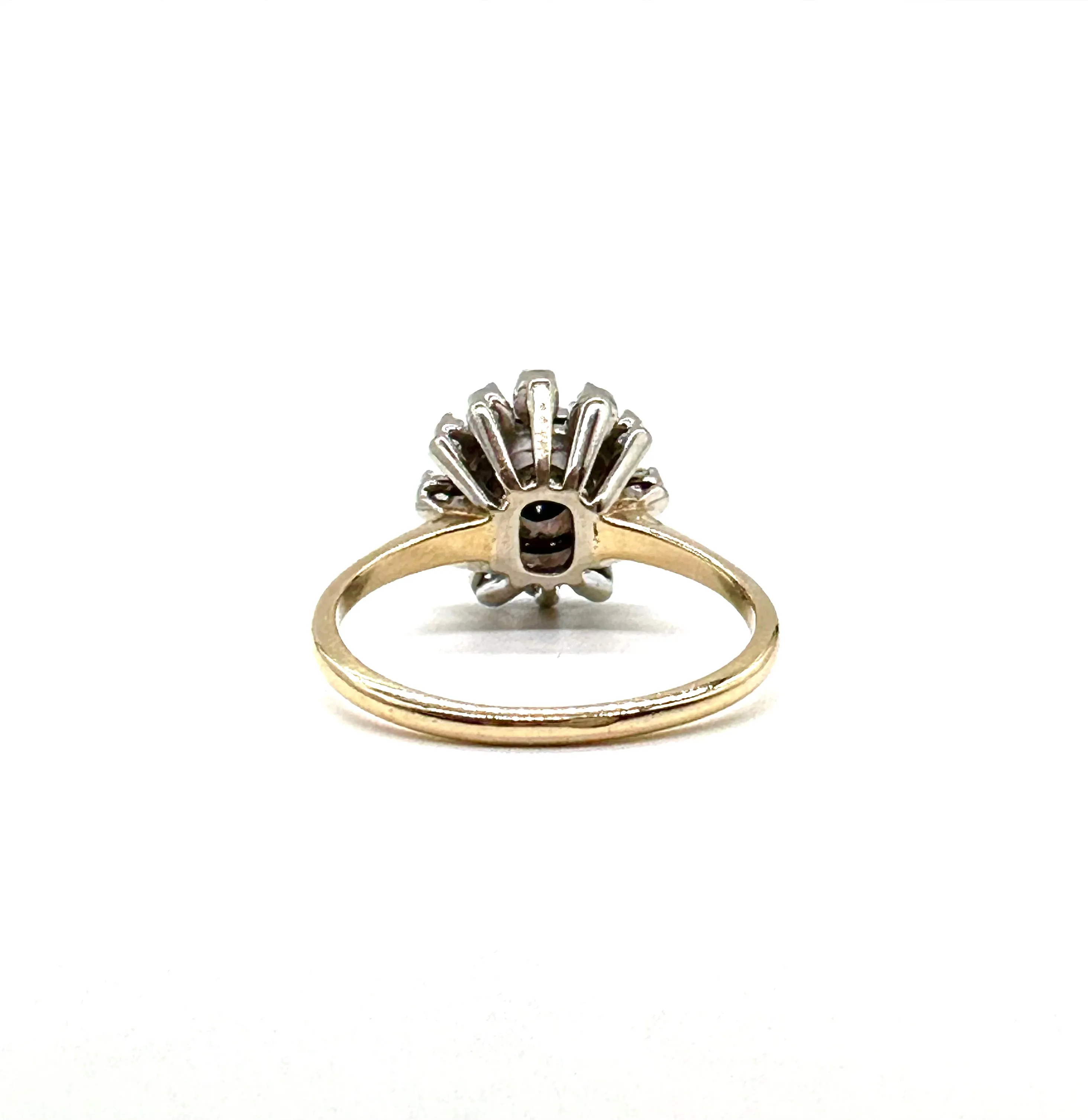 Diamond Cluster Flower Ring