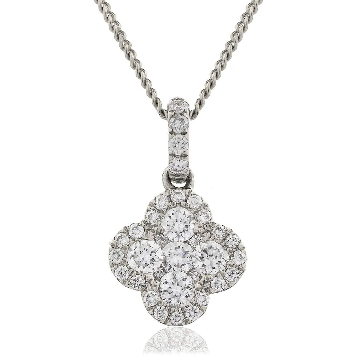 Diamond Cluster Pendant