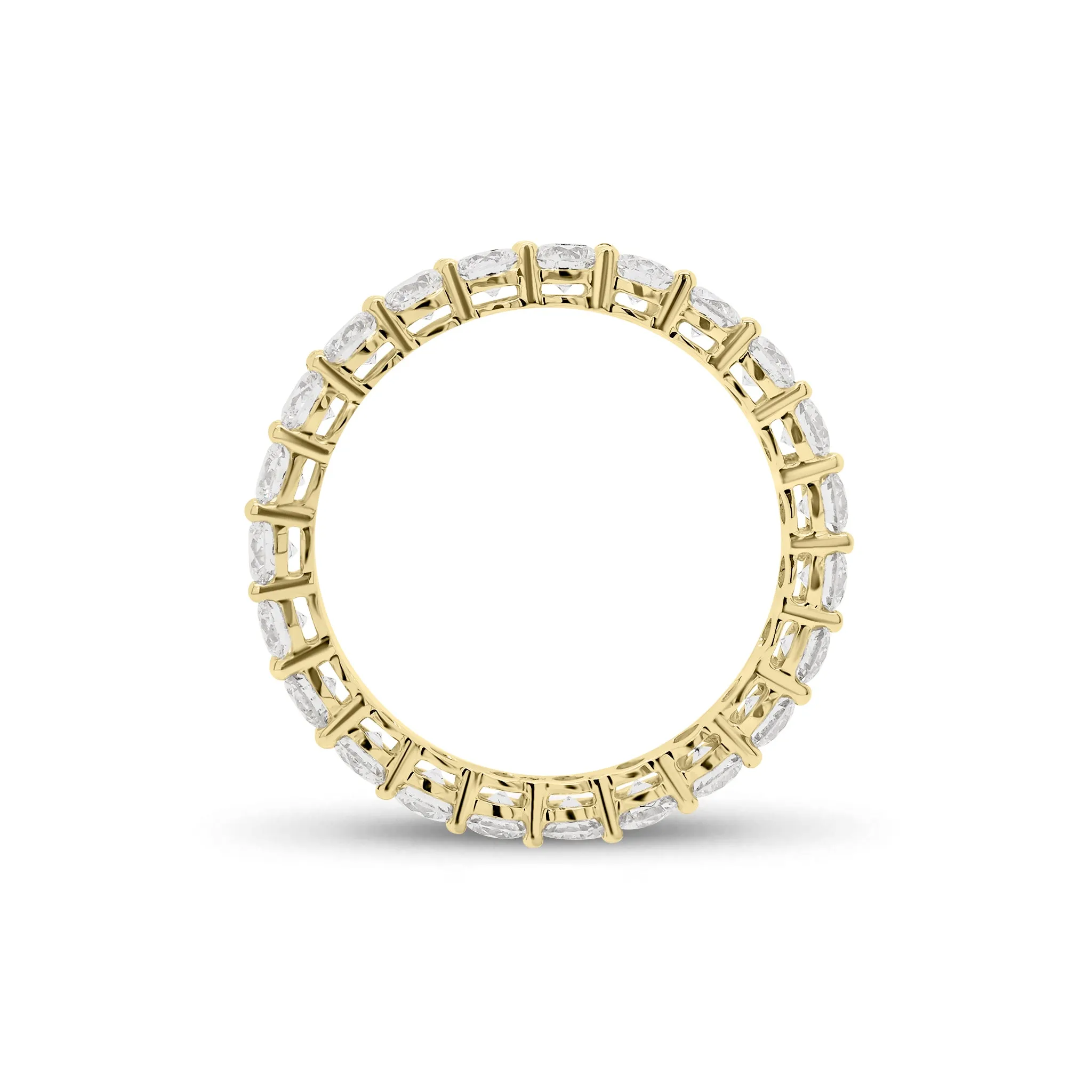 Diamond Shared Prong Eternity Ring