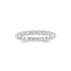 Diamond Shared Prong Eternity Ring