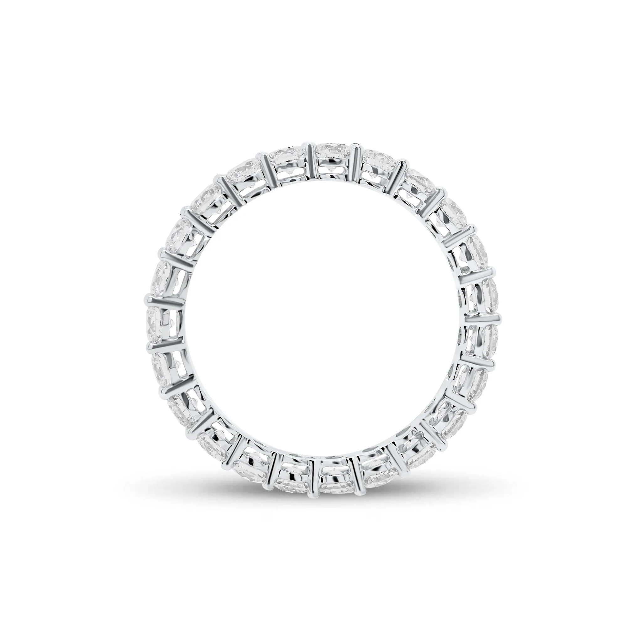 Diamond Shared Prong Eternity Ring