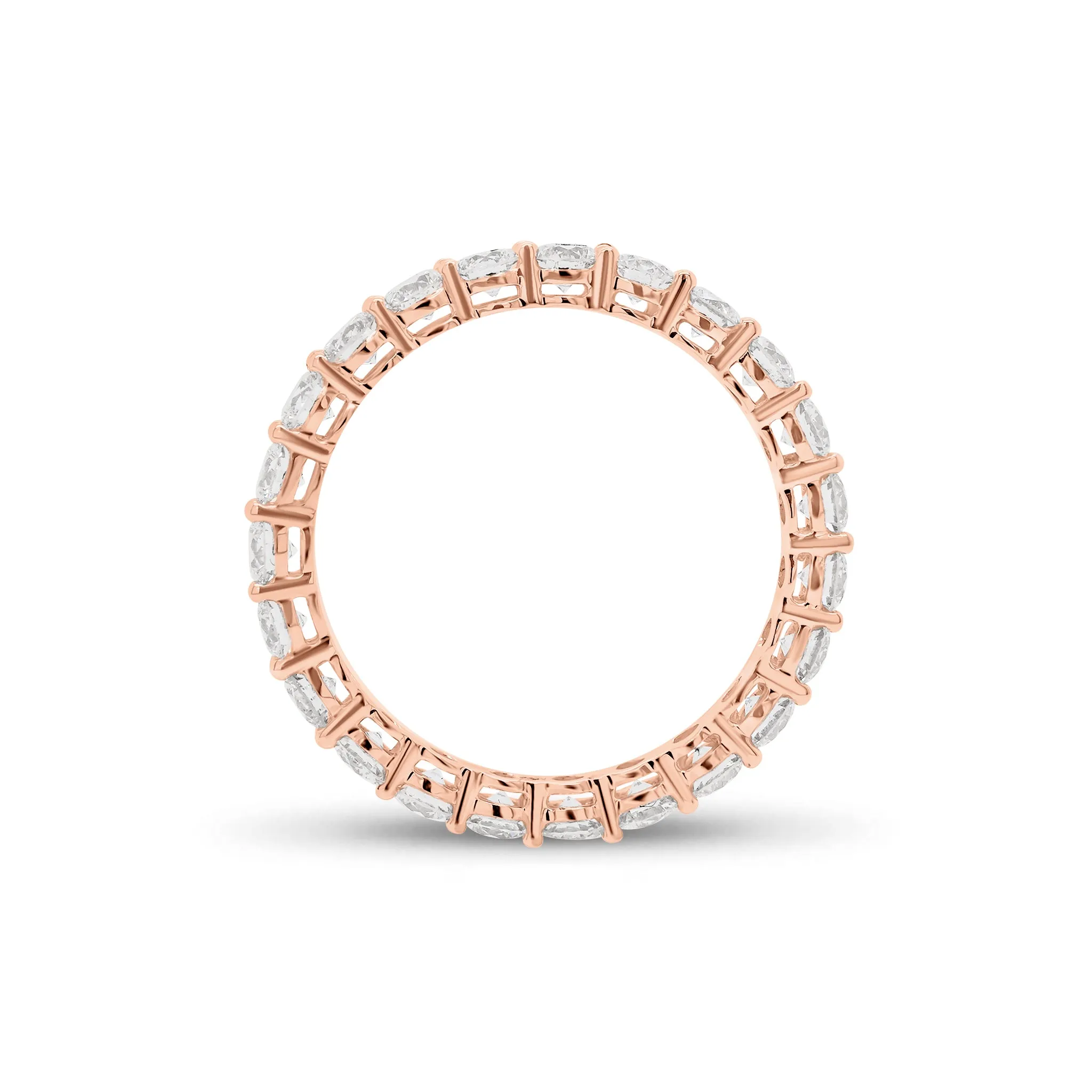 Diamond Shared Prong Eternity Ring