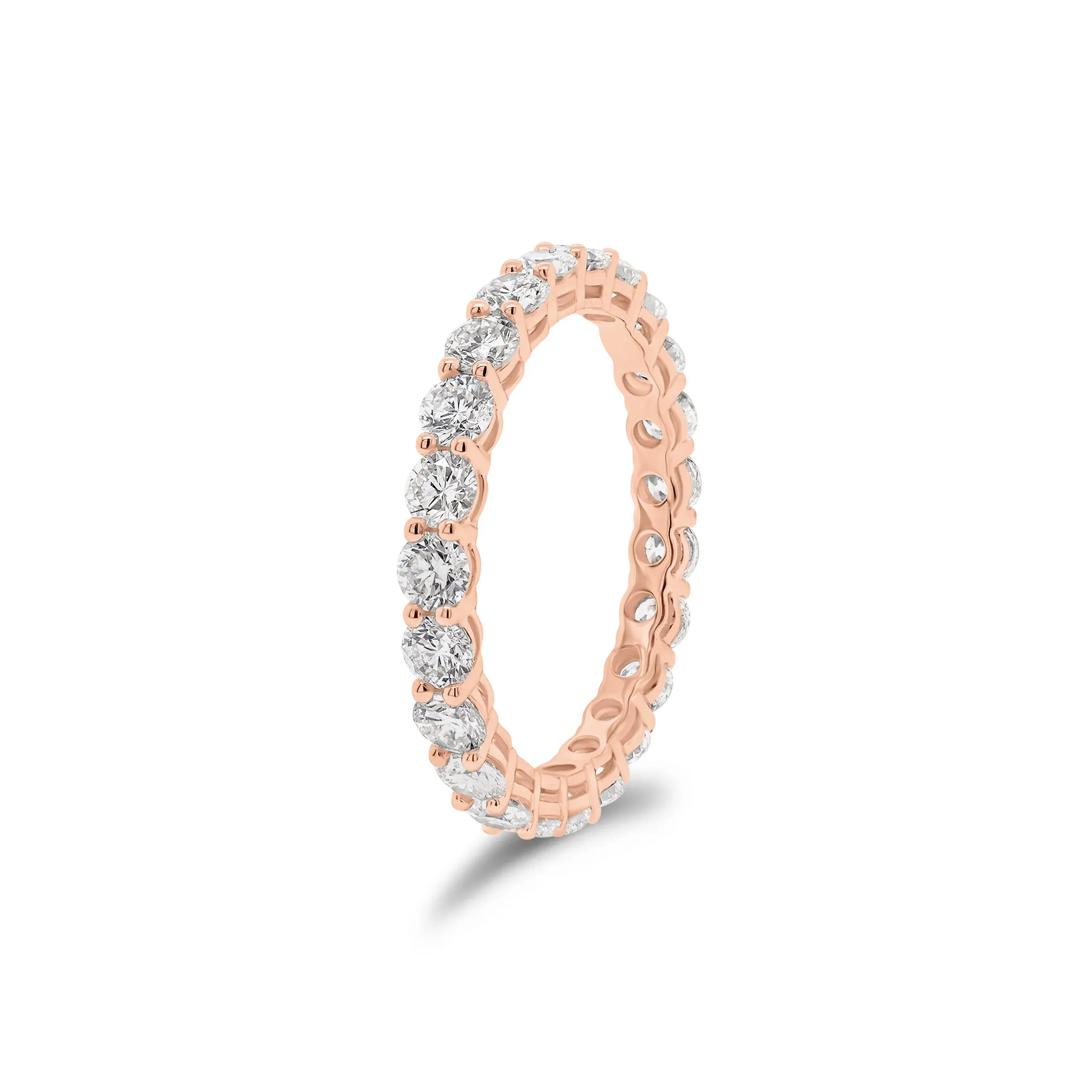 Diamond Shared Prong Eternity Ring