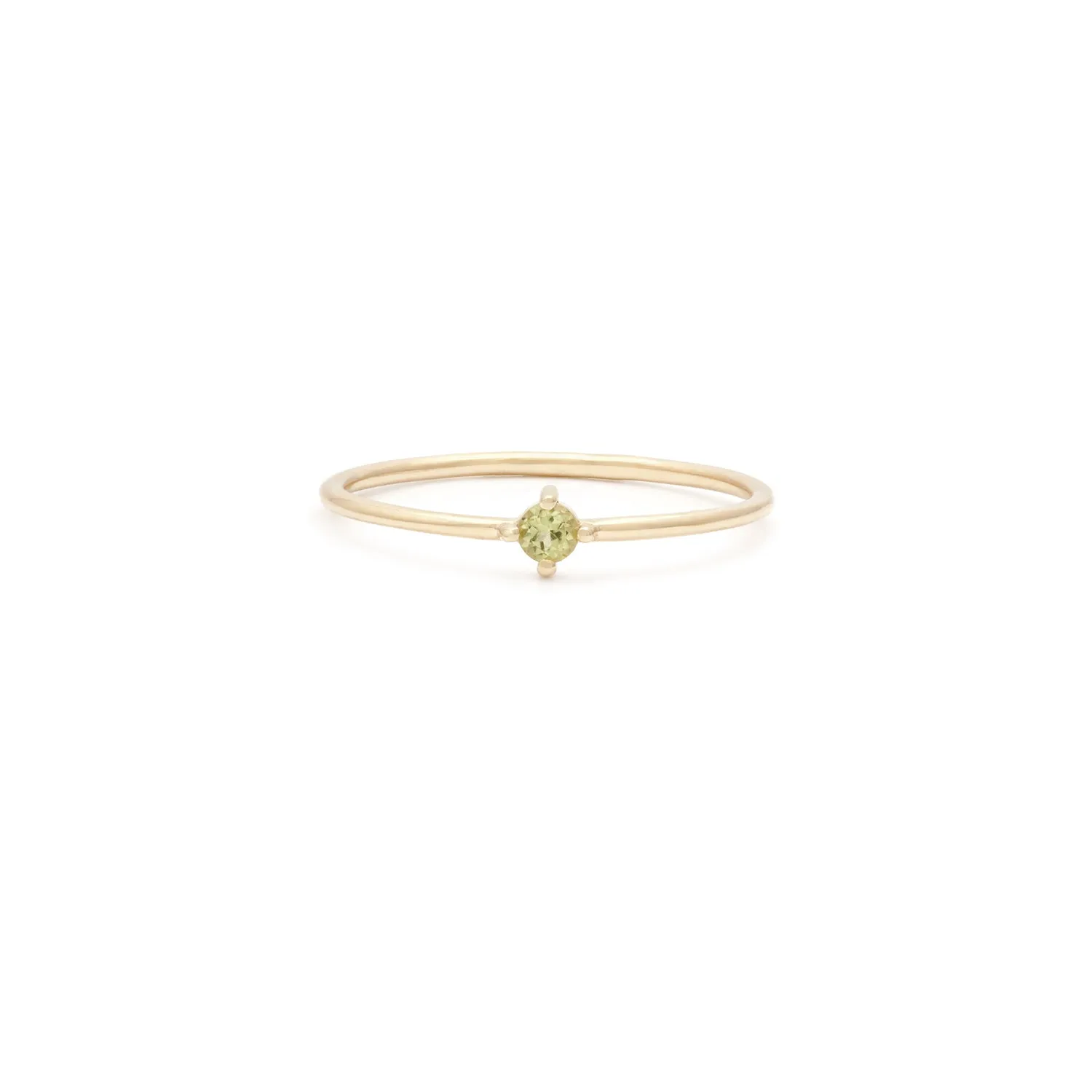 Element Ring | 14k Gold & Peridot