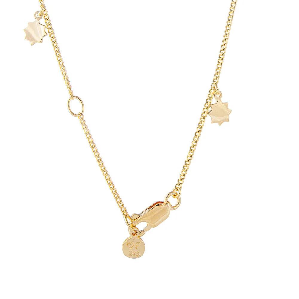 Fairley Gold Sunshine Charm Necklace