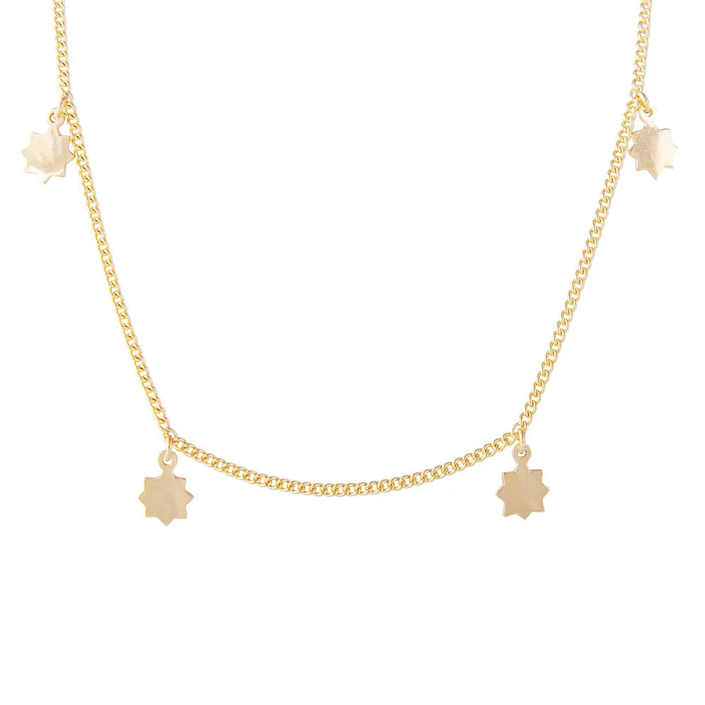 Fairley Gold Sunshine Charm Necklace