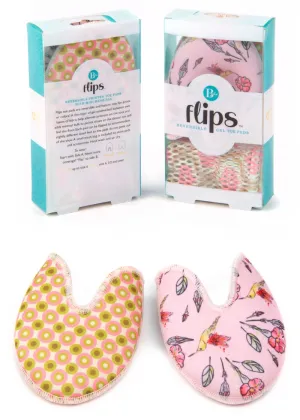 Flips Reversible Gel Toe Pads (Hummingbird)