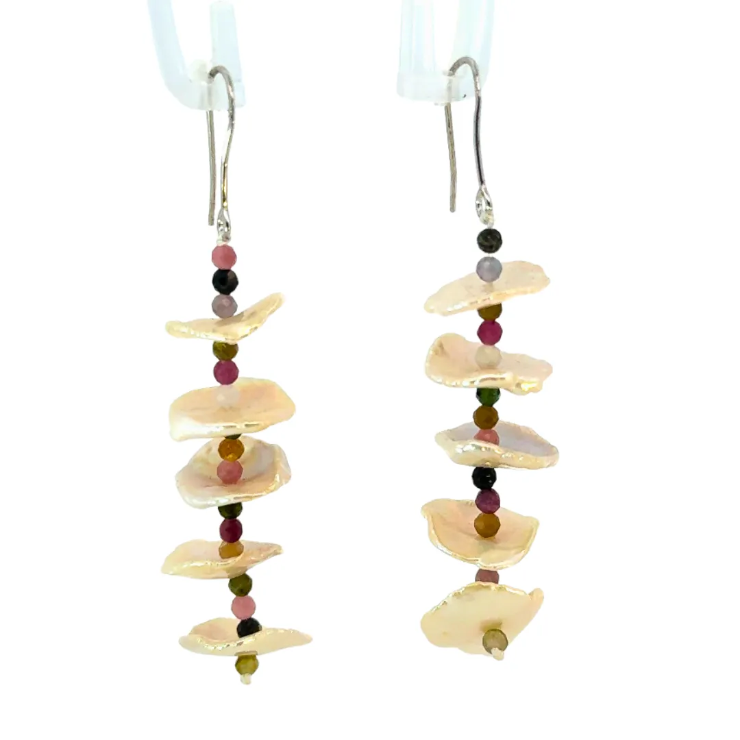 Freshwater Tourmaline Earrings