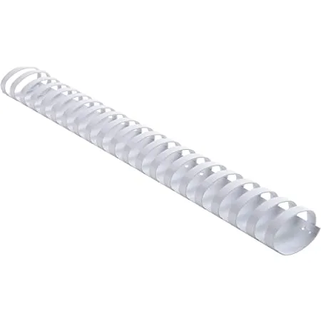 GBC BINDING COMB OVAL 21RG 51MM WHITE