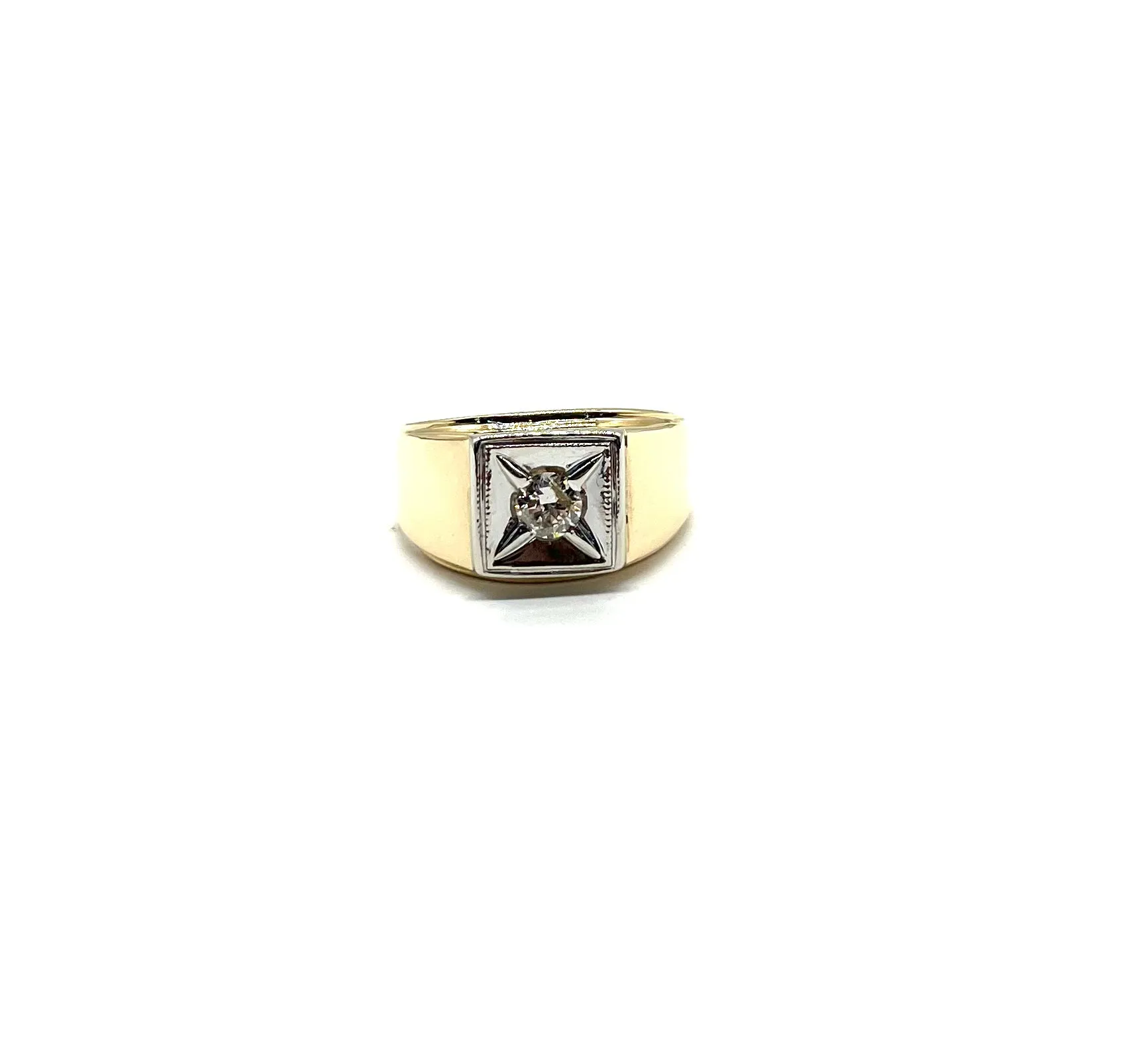 Gents Vintage Diamond Ring