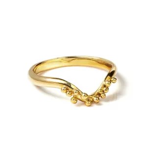 Granulum Wave Ring