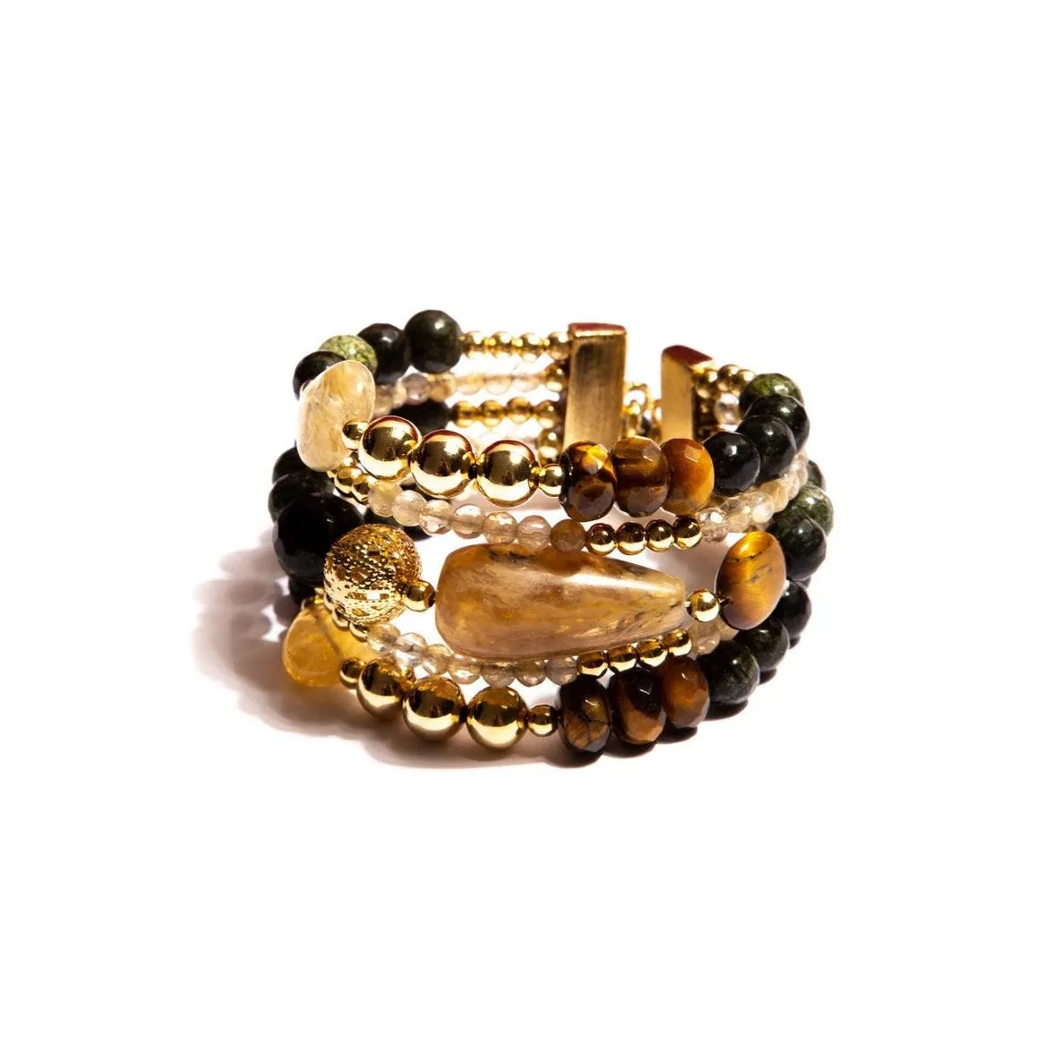 Mãos da Terra Onyx Beads Bracelet