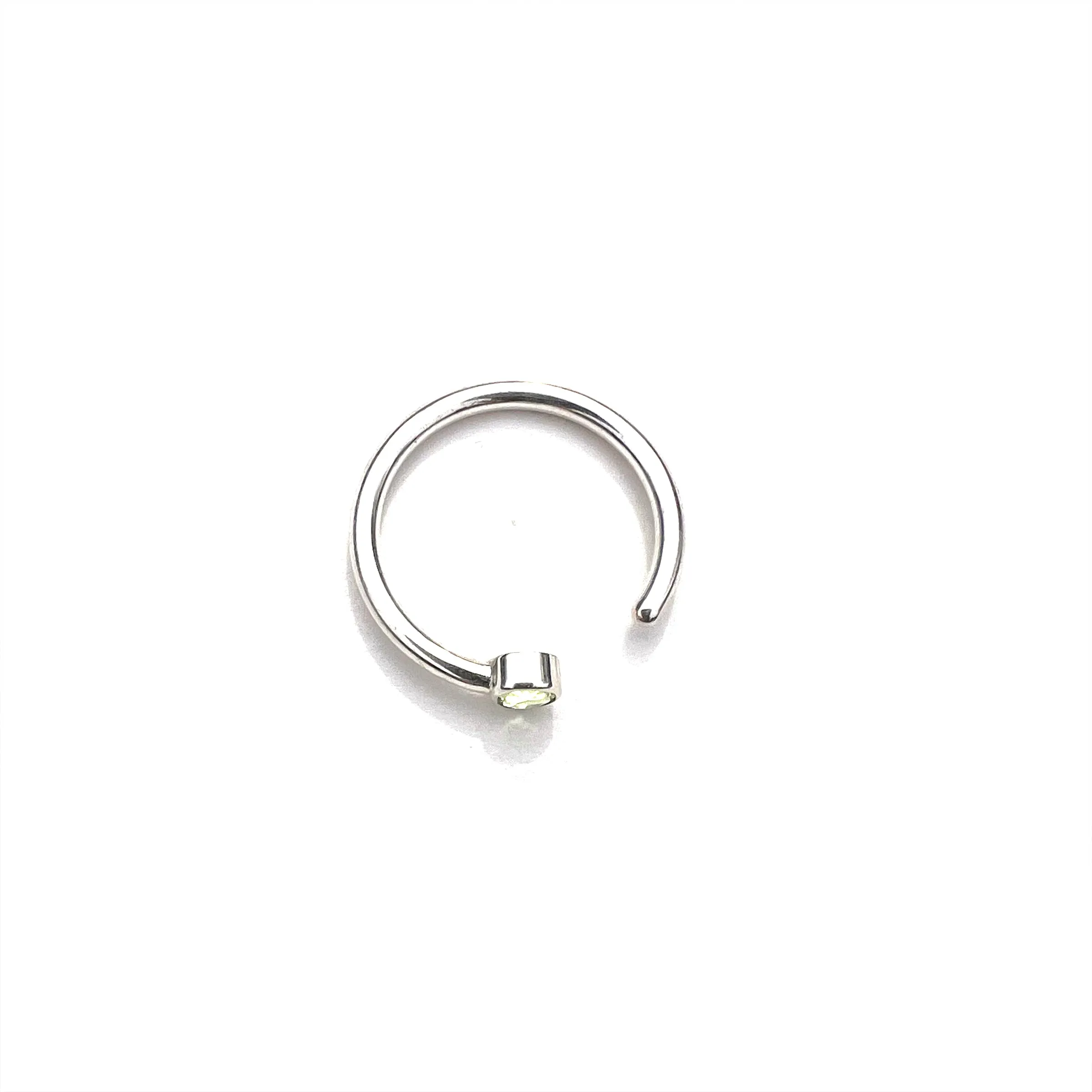 MPR X NU/NUDE Almost There Ring with Stone