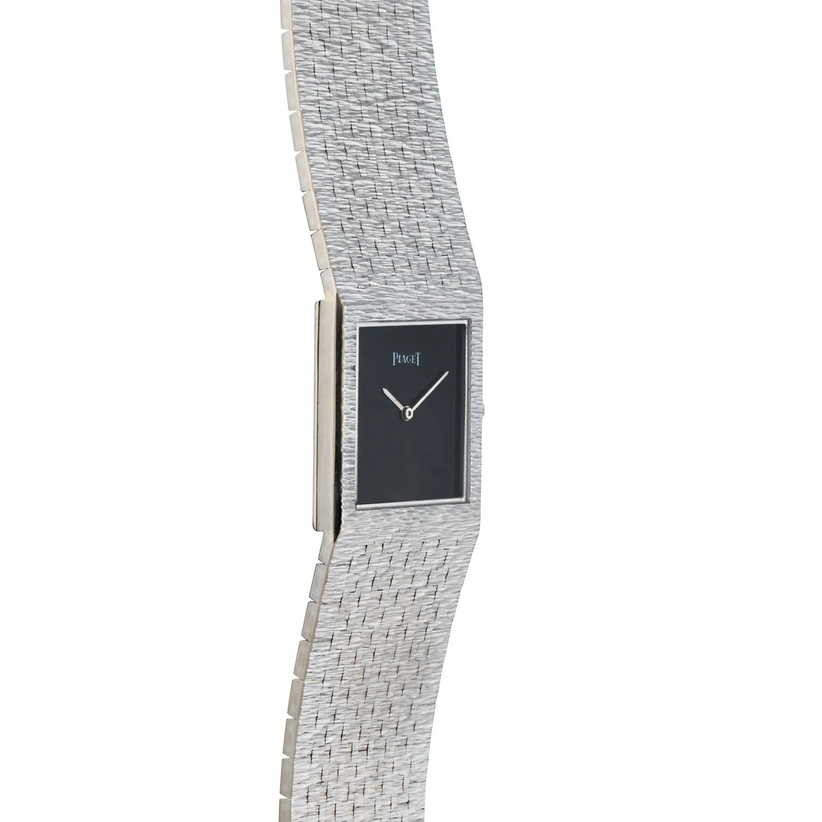 Piaget White Gold 'Onyx' Dress Watch