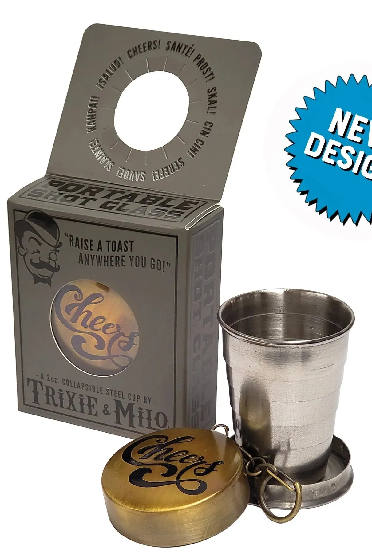 Portable Shot Glass- Cheers