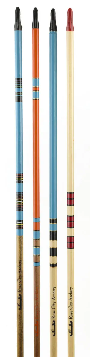 RCA Lacquered, Crested & Nocked Arrows