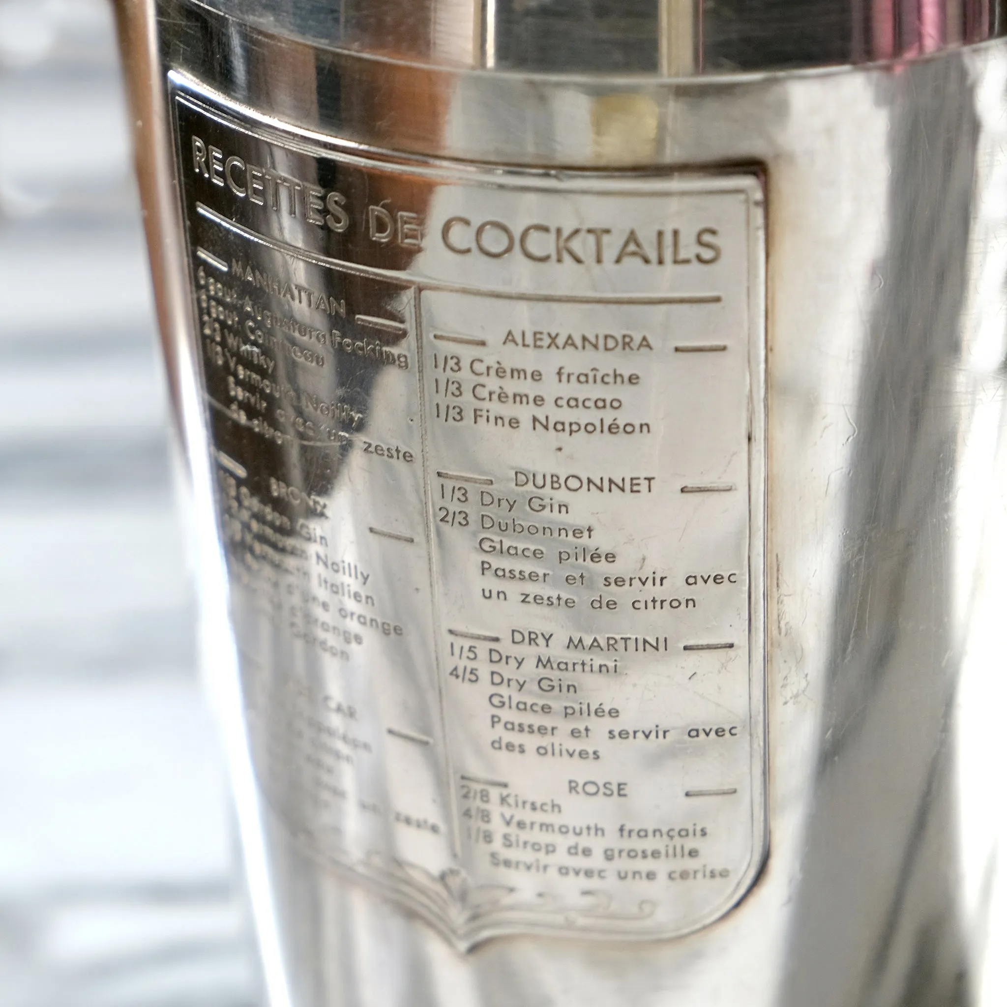 'Recettes de Cocktails' Cocktail Shaker