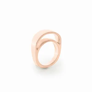 Rose Gold Barrel Ring