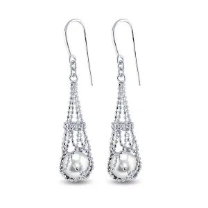 Sterling Silver Freshwater Pearl Earring