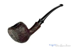 Tsuge Ikebana Kikuchi 244 Bent Sandblast Acorn Estate Pipe