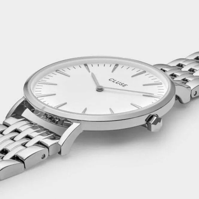 Unisex La Behème Silver Circle Quartz Fashion Watch CW0101201023